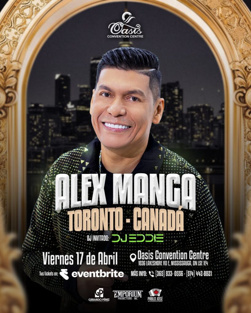 ALEX MANGA EN TORONTO